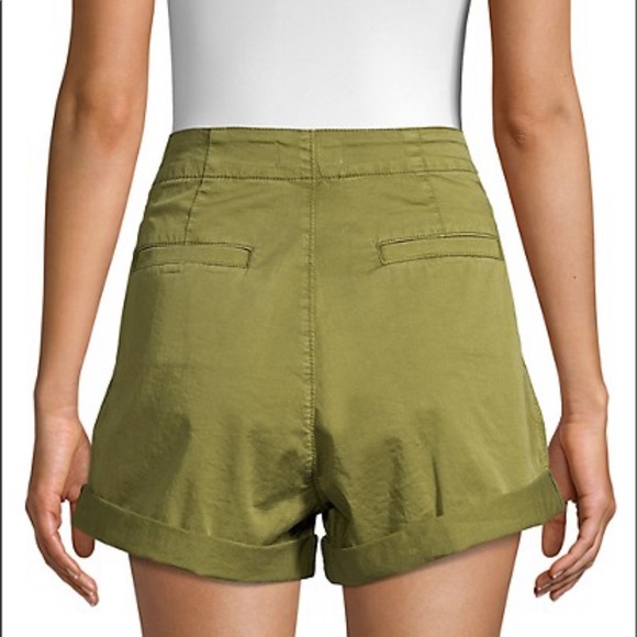 NWT Joie high rise paper bag shorts - Picture 2 of 13